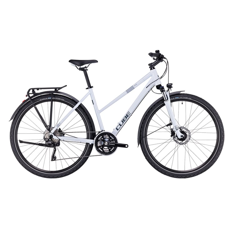 Bicicleta Cube Nature Pro Allroad frostwhite n grey 2024 - PlayBike.ro